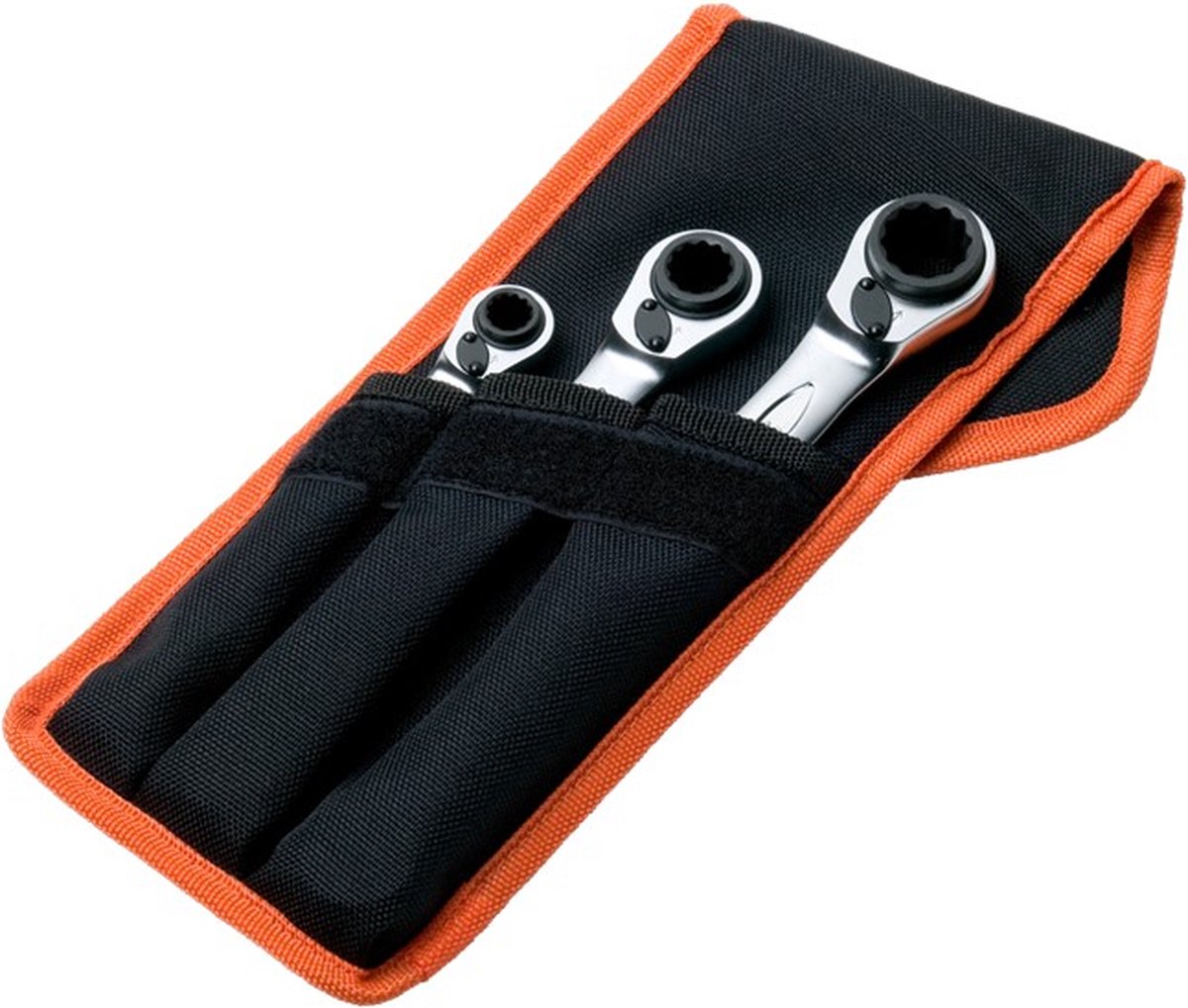 Bahco S4RM/3T S4RM/3T U-ring-blocknyckelset; 3 delar Nyckelvidd (Metrisk) (för titel) 8 - 19 mm