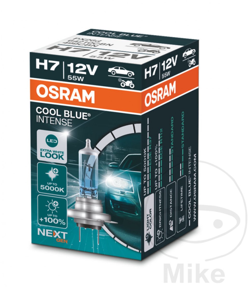 Osram Automotive 64210CBN Halogenlampa Cool Blue Intense H7 55 W 12 V