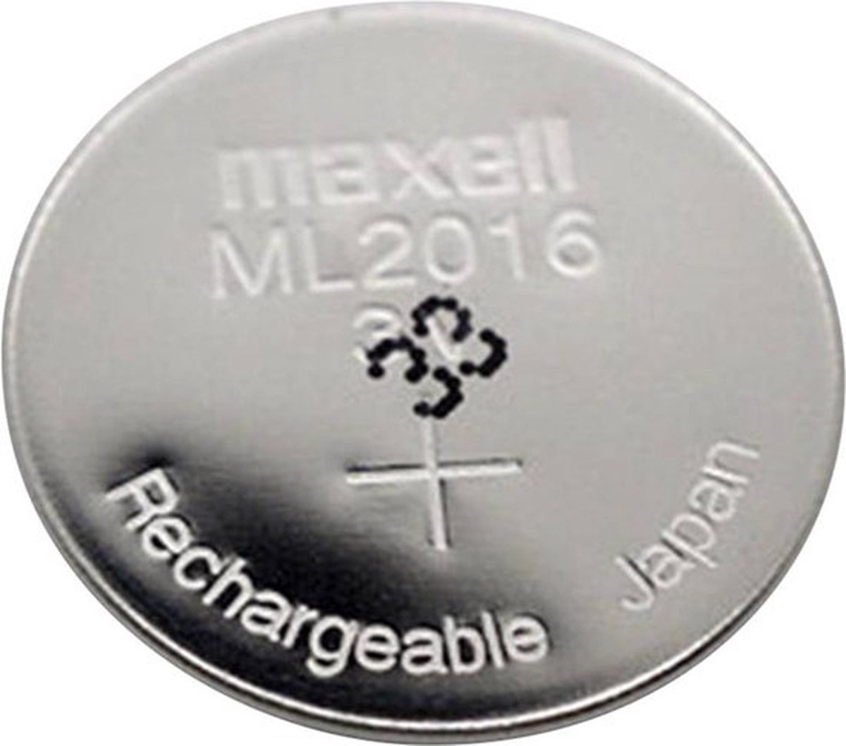 Maxell ML2016 Laddbart batteri Knappcell ML 2016 Litium 25 mAh 3 V 1 st