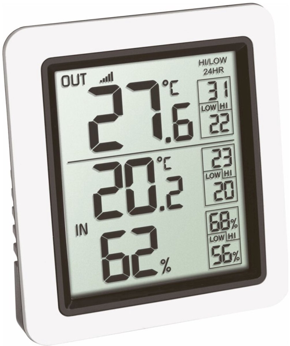 TFA Dostmann Funk-Thermometer INFO Trådlös termometer
