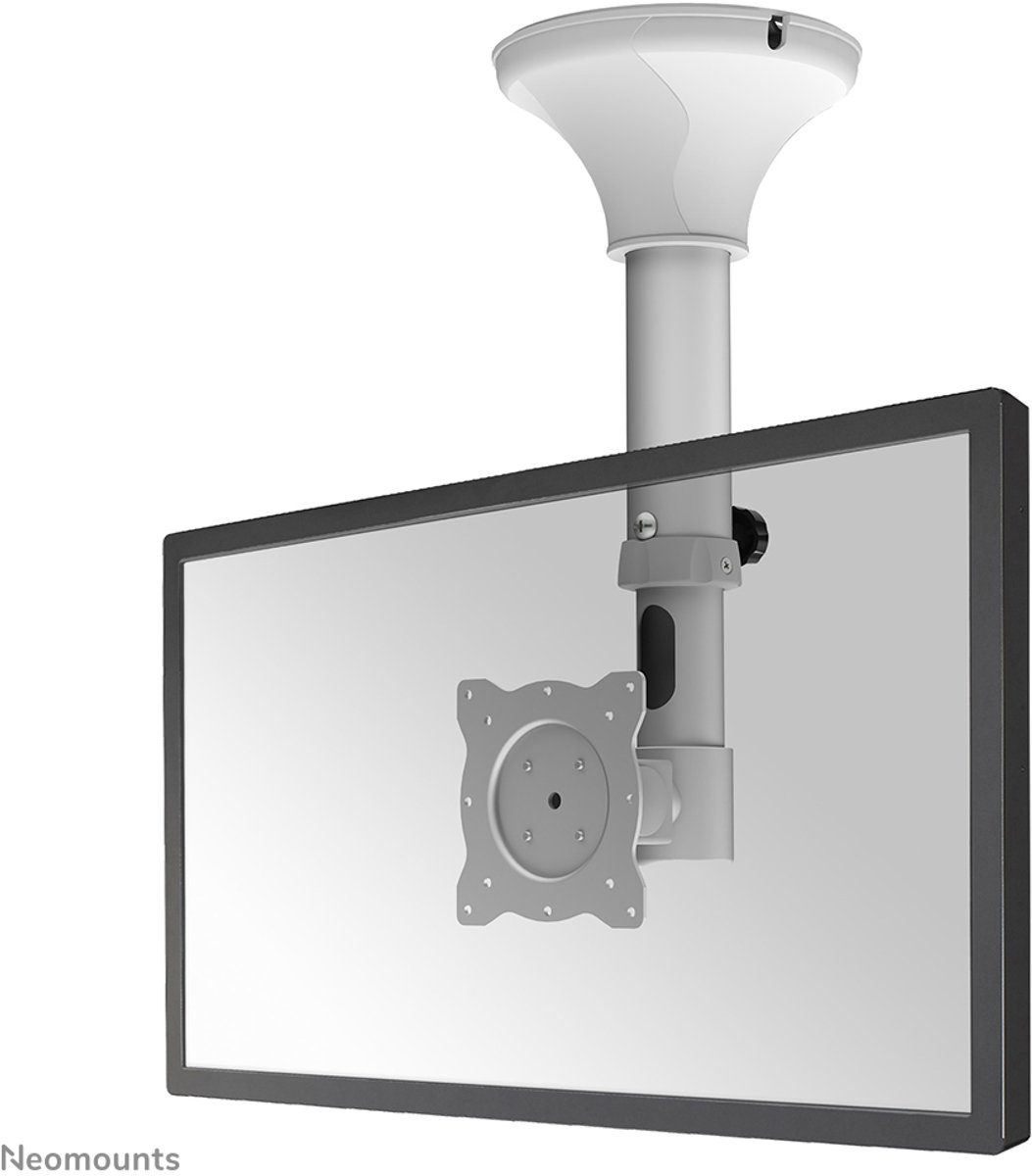 Neomounts FPMA-C025SILVER TV-takfäste 25,4 cm (10) - 76,2 cm (30) Tiltbar, Svängbar, Roterbar, Justerbar i höjd