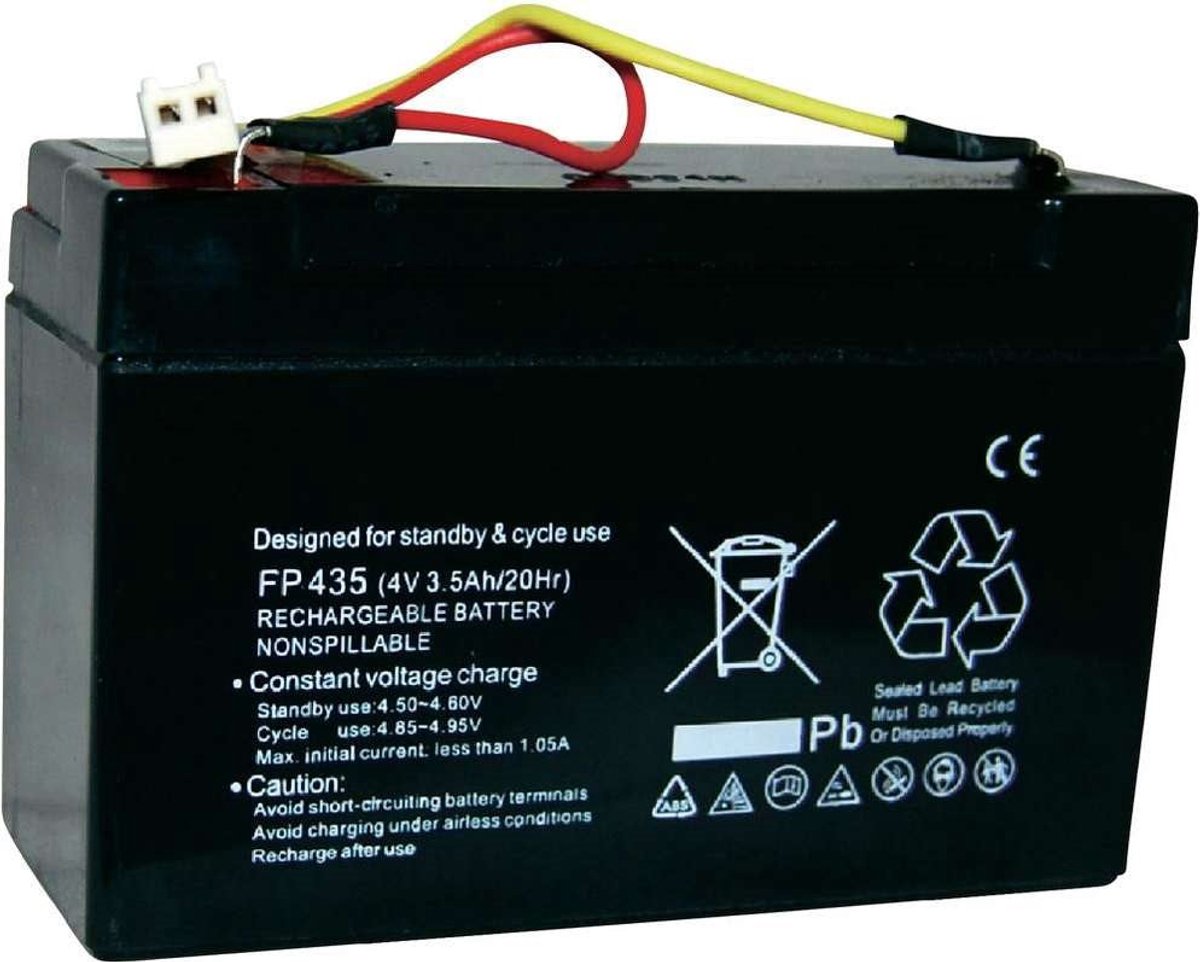 Beltrona Batteri handlampa ersätter org. batteri HB90A 4 V 3400 mAh