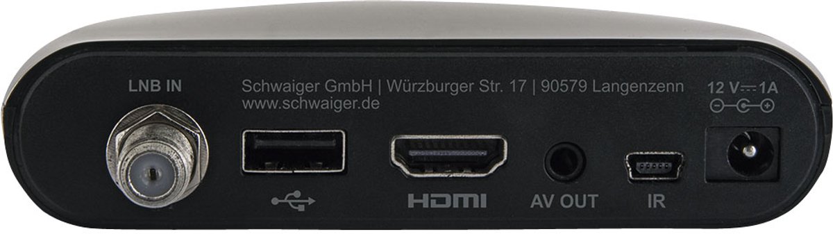 Schwaiger DSR400HD DVB-S HD mottagare