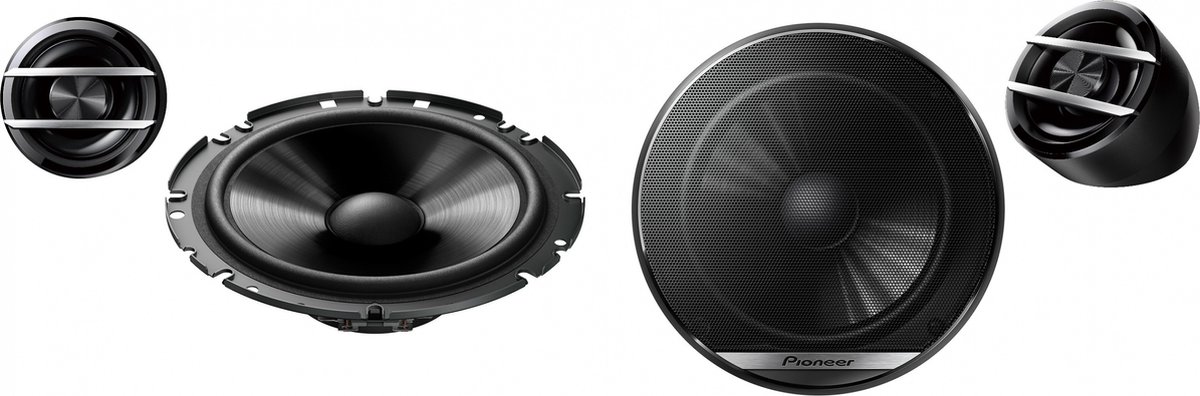 Pioneer TS-G170C 2-vägs högtalare Set 300 W Innehåll: 1 par