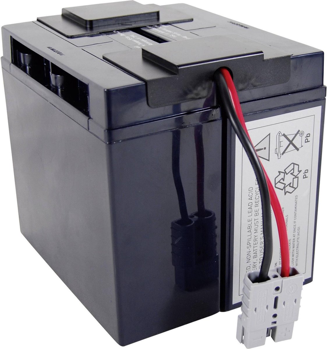 Beltrona RBC7 UPS-batteri ersätter org. batteri RBC7 Passar till märke APC