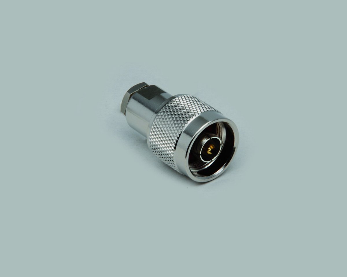 BKL Electronic 0404060 0404060 N-kontaktdon Kontakt hane rak 50 Ω 1 st