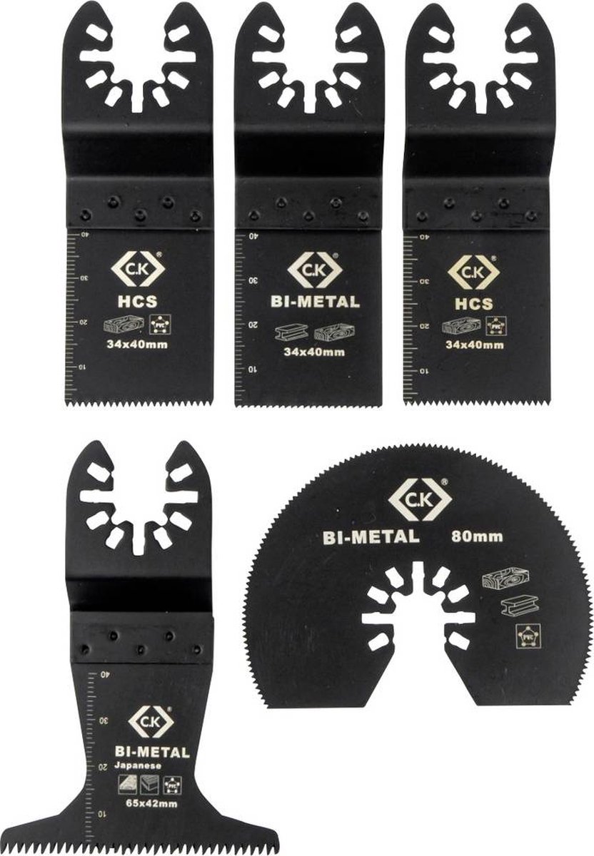 C.K T0870 Sågsats Value Pack 5 delar 1 set