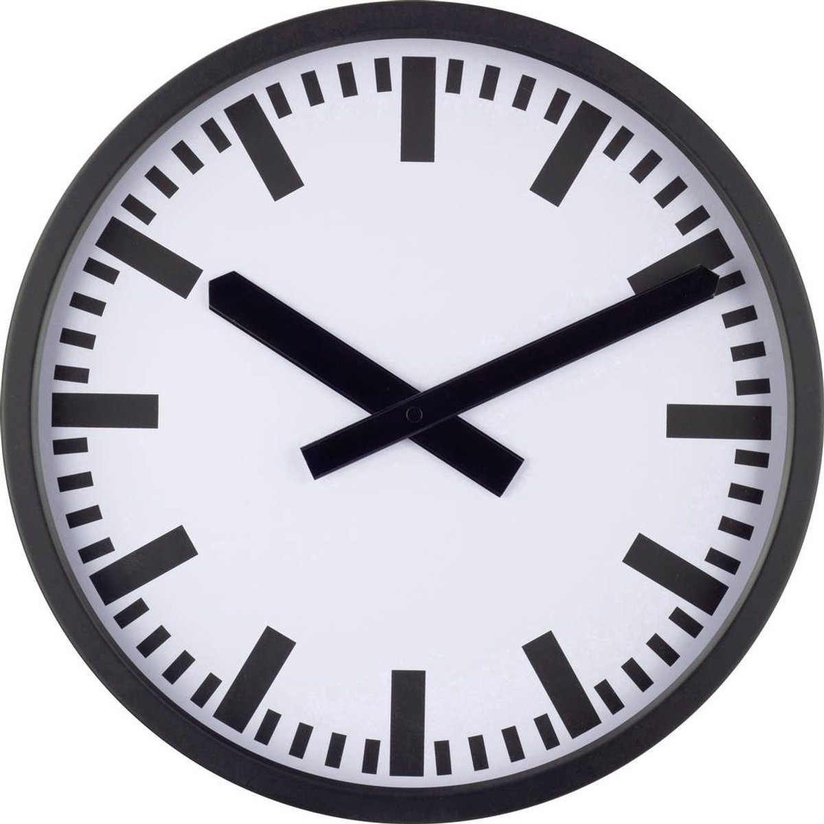 EUROTIME 59540-05 DCF Radioklocka 35 cm x 35 mm x 50 mm Svart (matt)