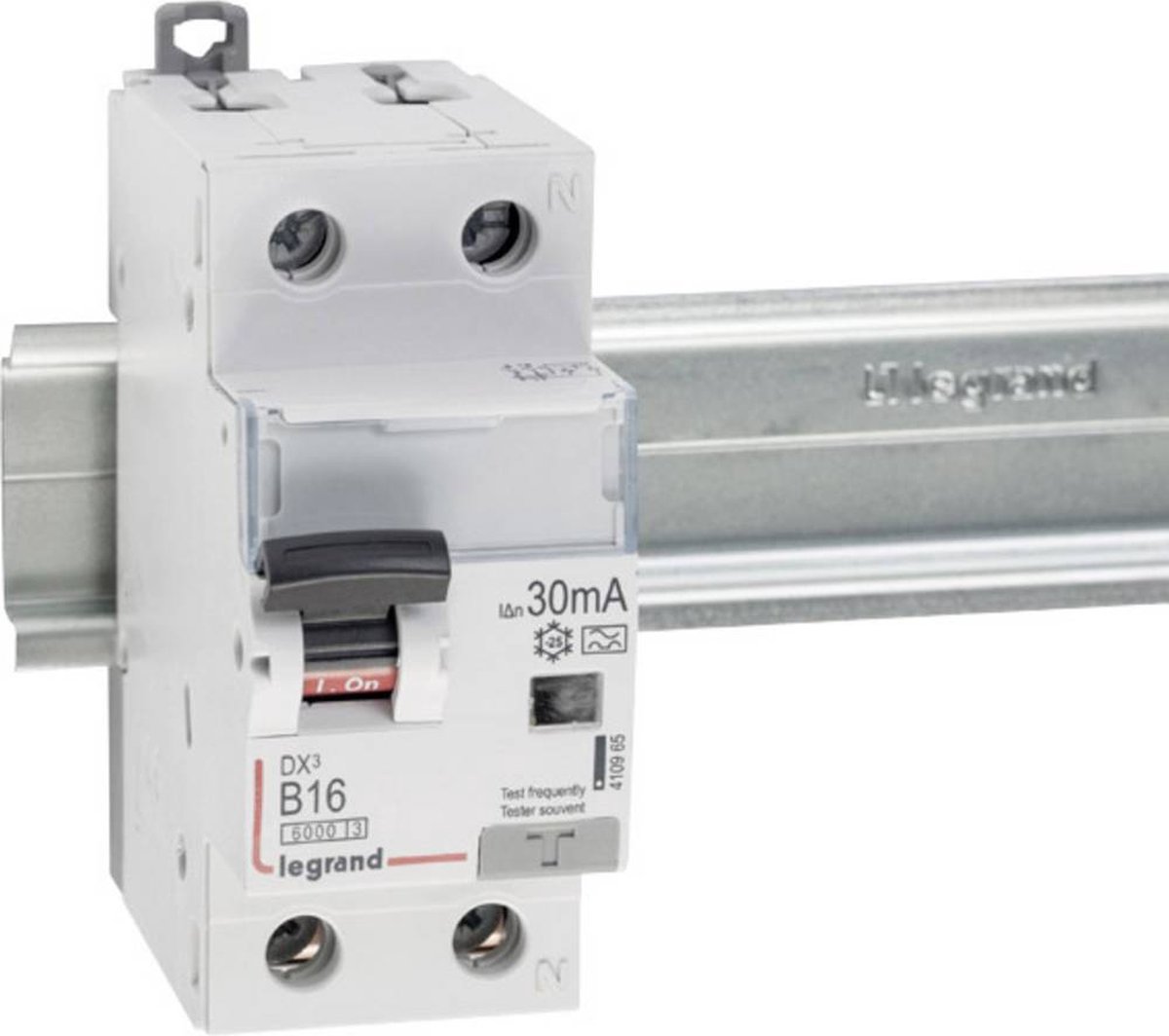 Legrand 410965 Jordfelsbrytare/Säkerhetsbrytare 1-polig 16 A 0.03 A 230 V