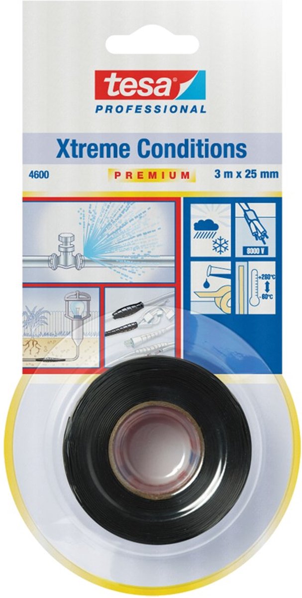 tesa Xtreme Villkor Premium tesa PREMIUM Svart 1 st