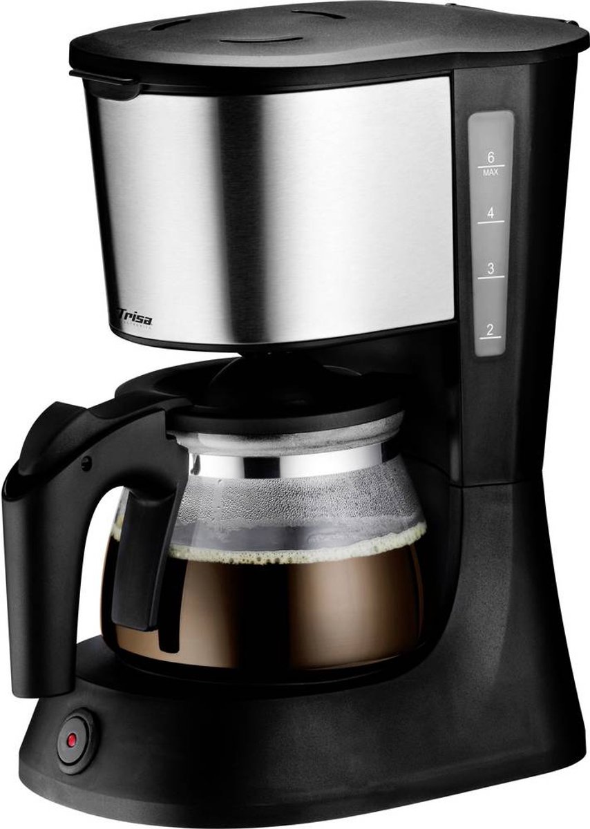 Trisa Perfect Coffee 6 Kaffebryggare Svart Kapacitet Koppar=6 Varmhållningsfunktion
