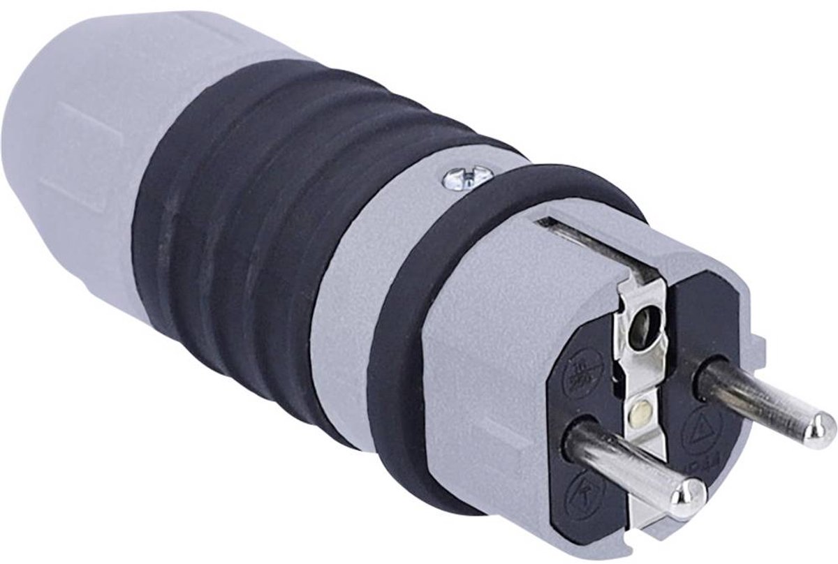 AS Schwabe 62301 Stickpropp 230 V Grå, Svart IP54