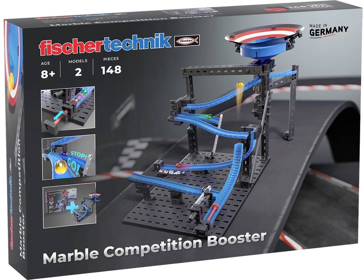 fischertechnik 571897 Marble Competition Booster Byggsats från 8 år