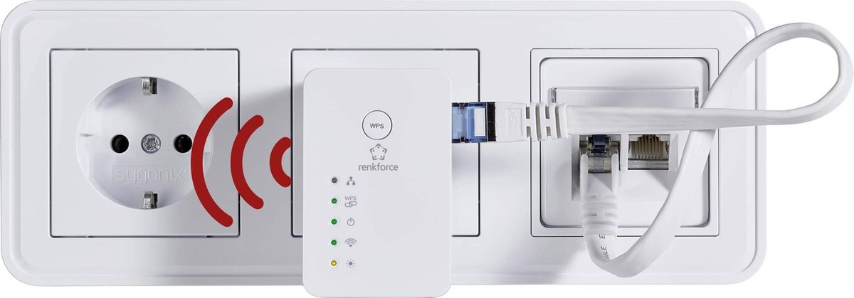 Renkforce RF-AP-N300Mini WiFi Accesspunkt RF-4818888 300 MBit/s 2.4 GHz