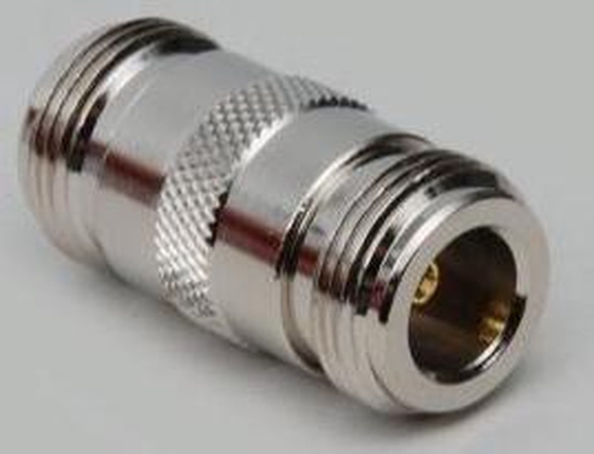 BKL Electronic 0404034 N-Adapter N-kontakt hona - N-kontakt hona 1 st Piece
