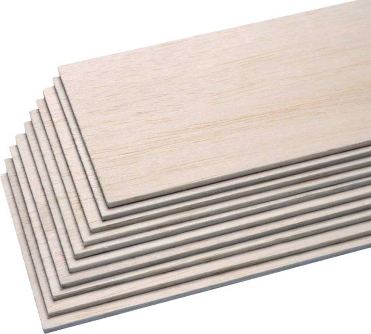 Pichler Modellbau Balsa-brädor C6445 (L x B x H) 1000 x 100 x 5 mm 10 st
