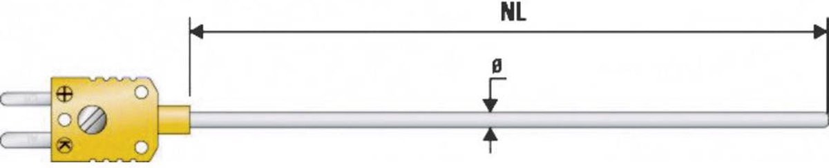 B + B Thermo-Technik K625 0150-10 Immersionssond -200 till +800 °C Sensortyp K