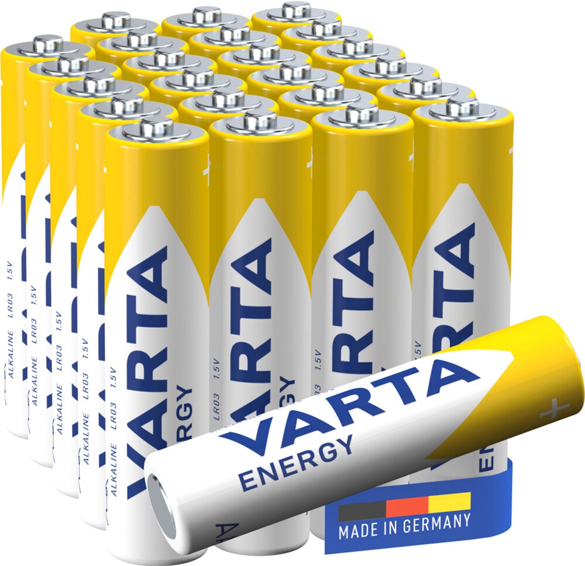 Varta Batteri AAA (R03) VARTA Energy AAA Cube Pack24 Alkaliskt 1.5 V 24 st