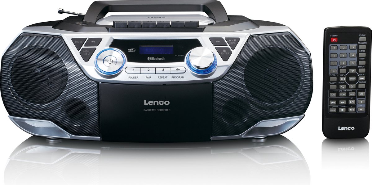 Lenco SCD-720SI Bärbar CD-spelare Silver