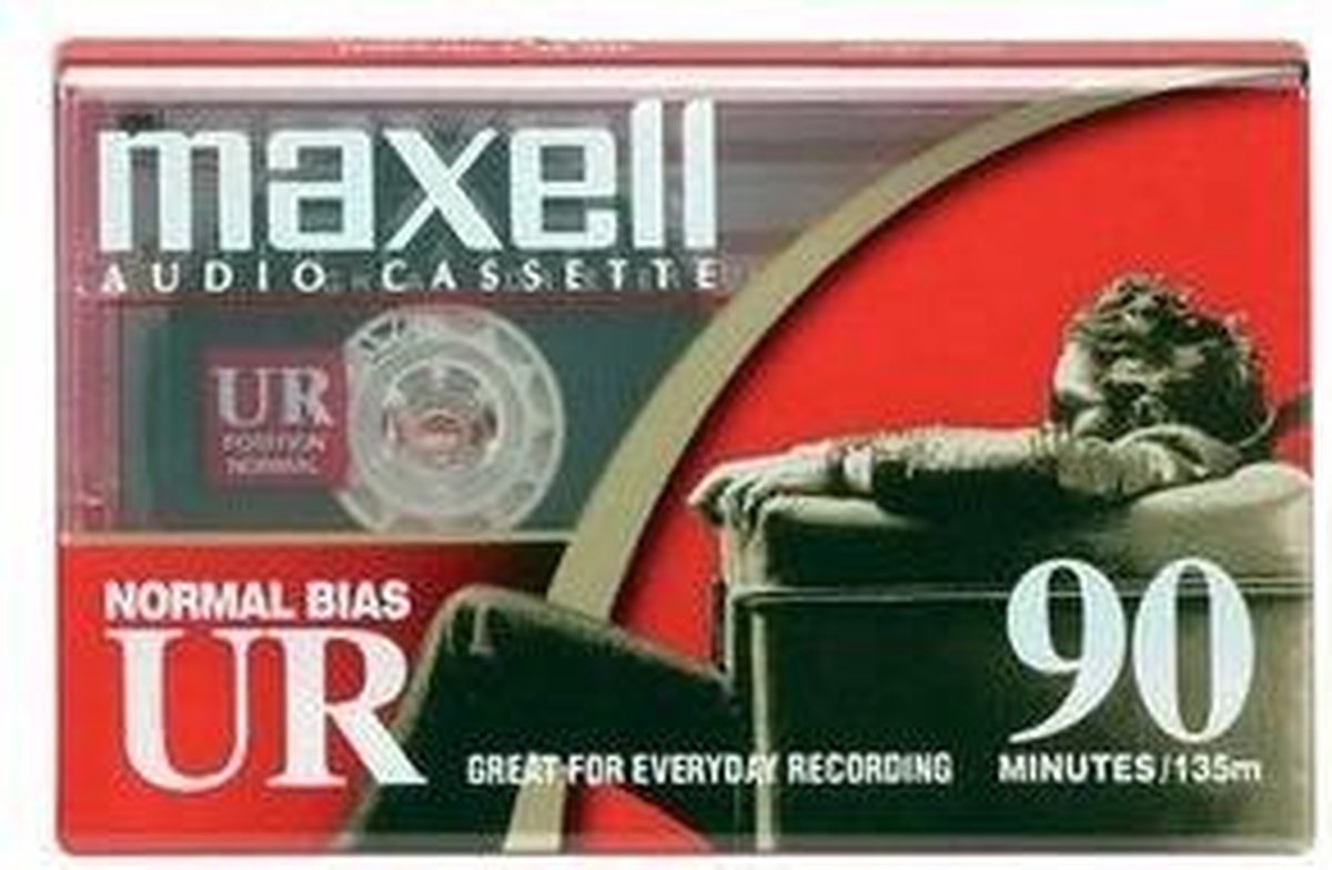 Maxell Kassettband 90 min Set 5 st
