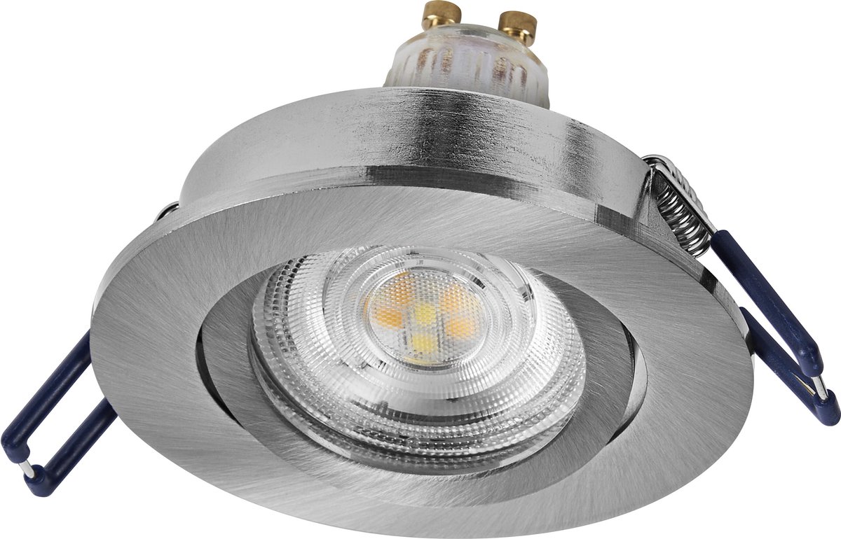OSRAM HOMELIGHTING 4058075853775 Tak-spotlights, LED-downlight GU10 Satin Nickel