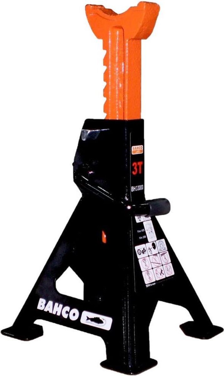 Bahco BH33000 Jack stand 3 t Arbetshöjd: 30 - 43.5 cm