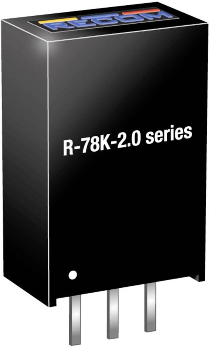 RECOM R-78K5.0-2.0 DC/DC-omvandlare 5 V 2 A 10 W Innehåll 1 st