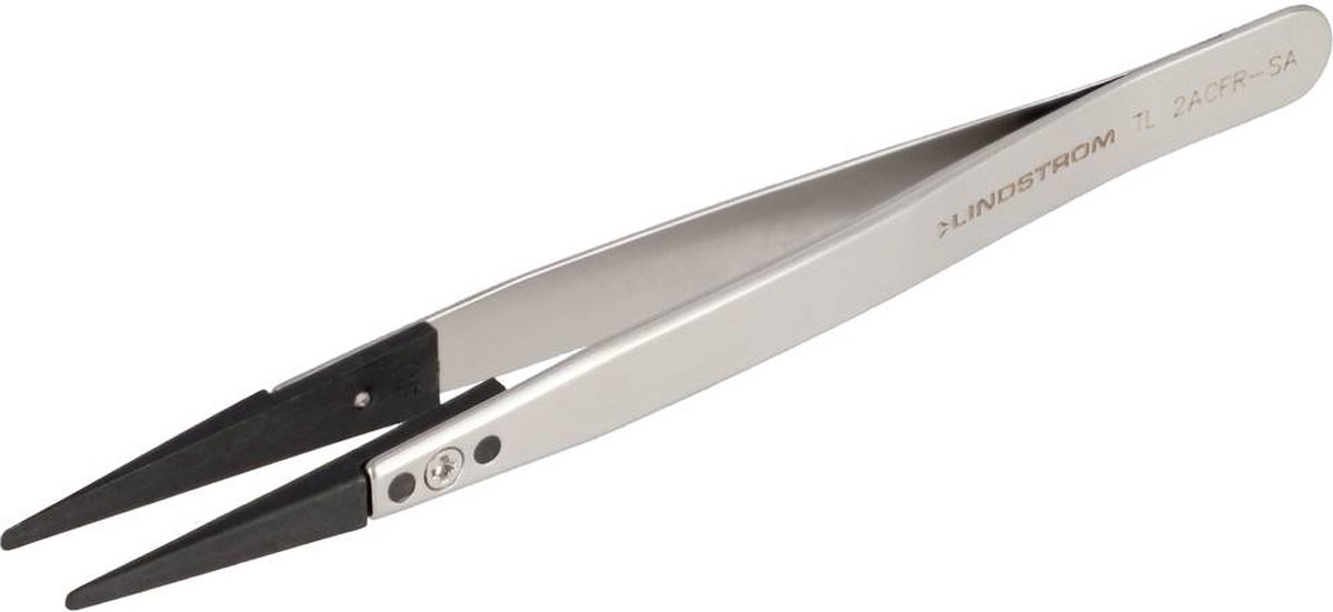 Lindström TL 2ACFR-SA ESD Pincett 2ACF Flat-rund 130 mm