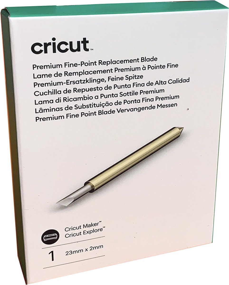 Cricut 2007300 Reservblad Metall, Vit