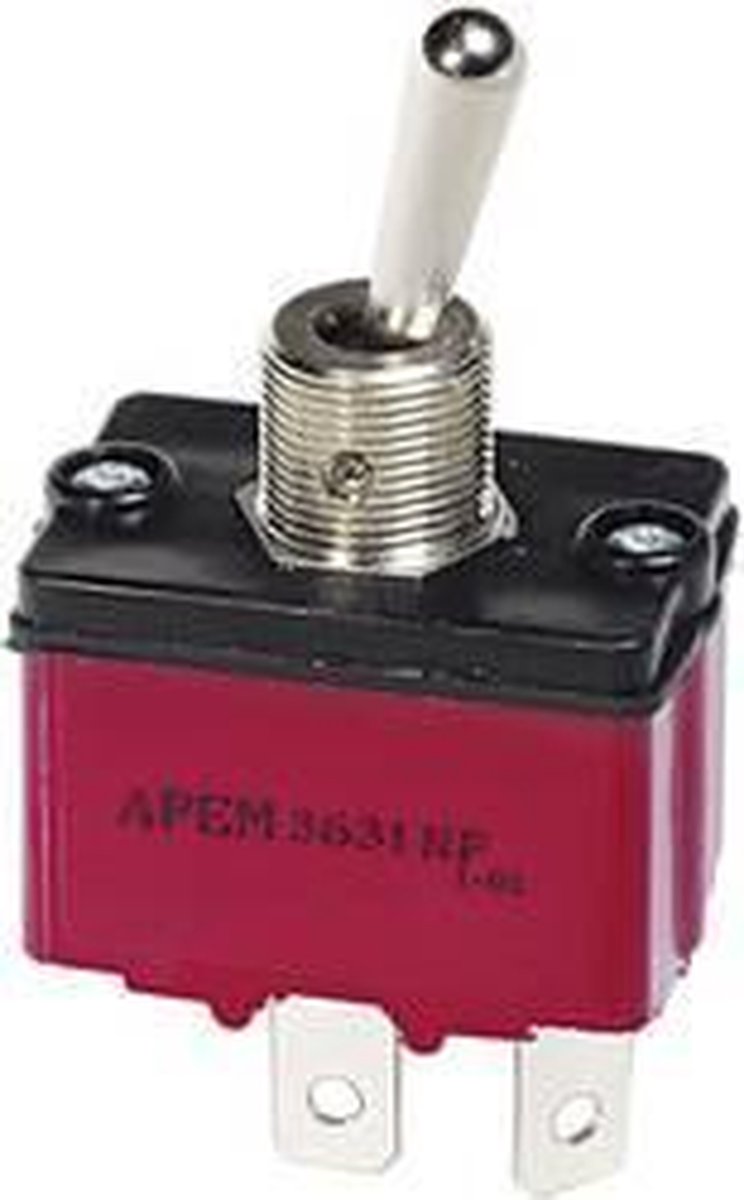 APEM 3646NF/2 3646NF/2 Vippströmställare 250 V/AC 6 A 2x På/På låsande 1 st