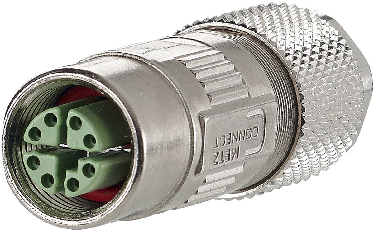 Metz Connect MMF881A315 Grenkontakt Hylsa Totalt antal poler: 8 1 st