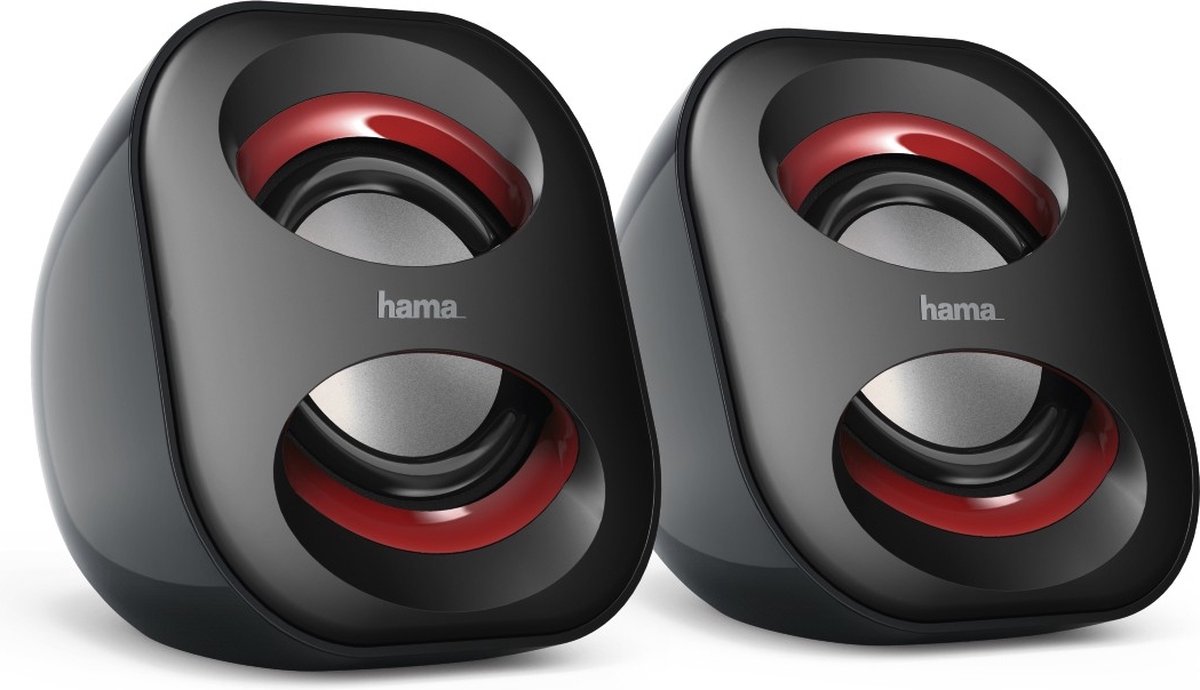 Hama 2.0 Datorhögtalare Sladd 3 W Svart
