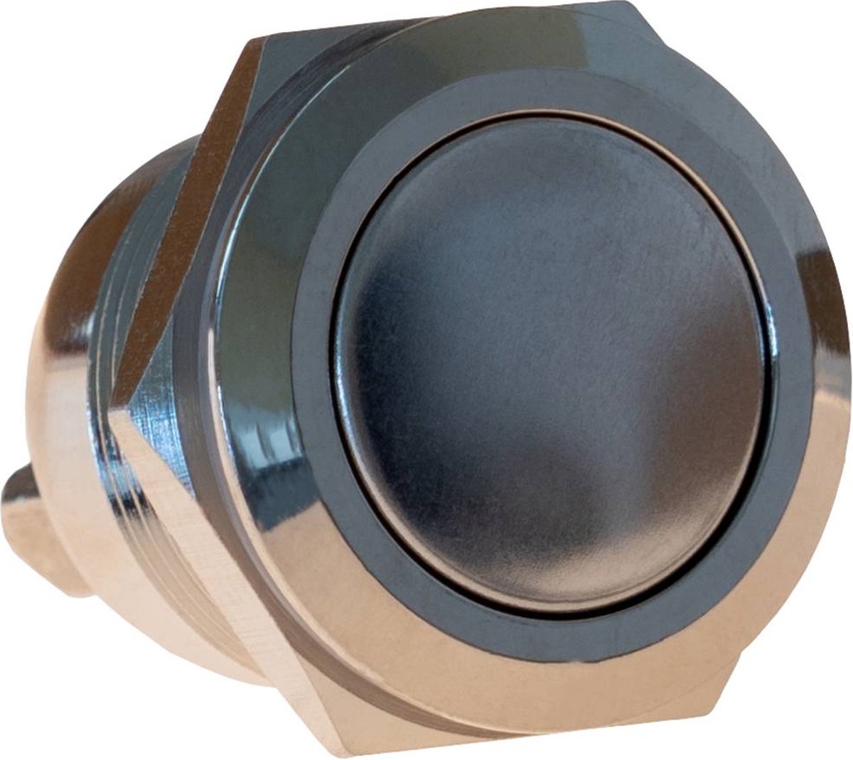 Joy-it Button19C-01 Button19C-01 Tryckknappsomkopplare momentan (Ø x H) 19 mm x 27.50 mm IP65 1 st Piece