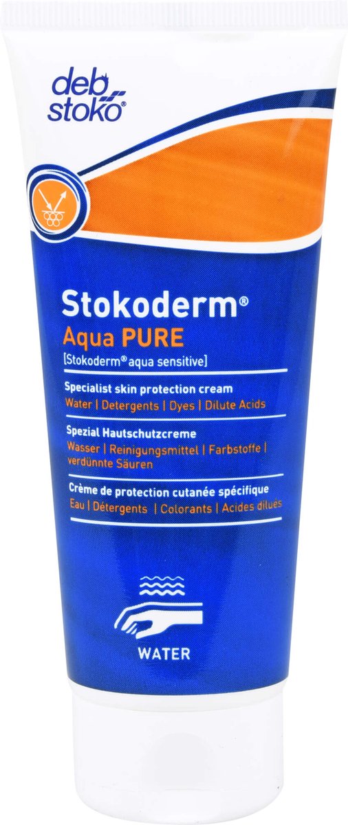 SC Johnson Professional Stokoderm® aqua PURE Skyddande hudkräm 100 ml SAQ100ML 1 st