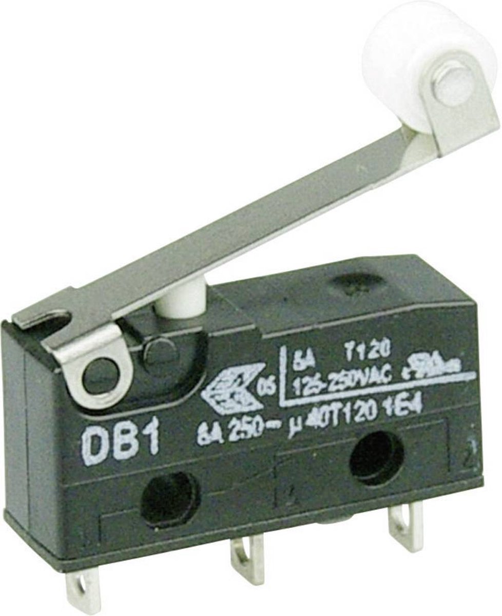 ZF DB1C-A1RC Mikro-switch DB1C-A1RC 250 V/AC 6 A 1x På/(På) momentan 1 st