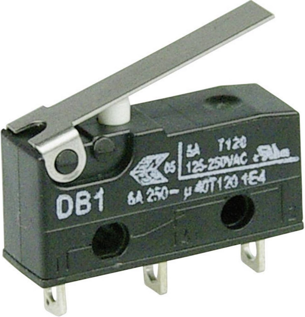 ZF DB1C-A1LB Mikro-switch DB1C-A1LB 250 V/AC 6 A 1x På/(På) momentan 1 st