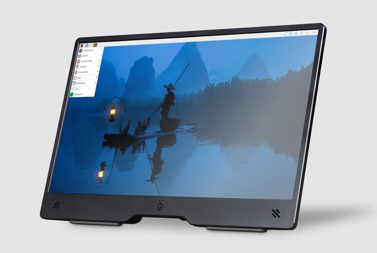 Raspberry Pi® SC1228 LCD-skärm EEK B (A - G) 39.6 cm (15.6 tum) 1920 x 1080 pixel 16:9 HDMI, USB-C®, 3.5mm uttag
