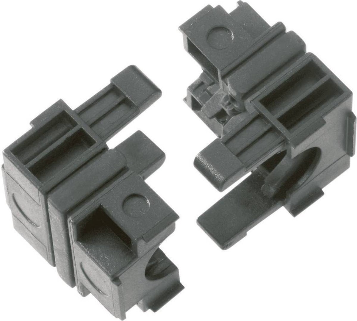 LAPP SKINTOP CUBE L Kabelgenomföring med vibrationsskydd Kläm-Ø (max.) 9 mm Polypropylen Svart 5 st