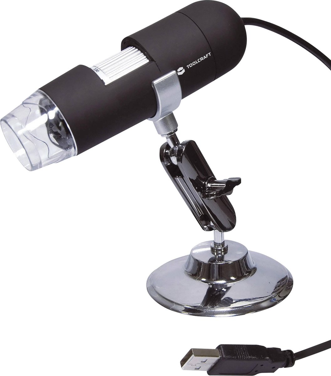 TOOLCRAFT USB-mikroskop 2 Megapixel Digital förstoring (max.): 200 x