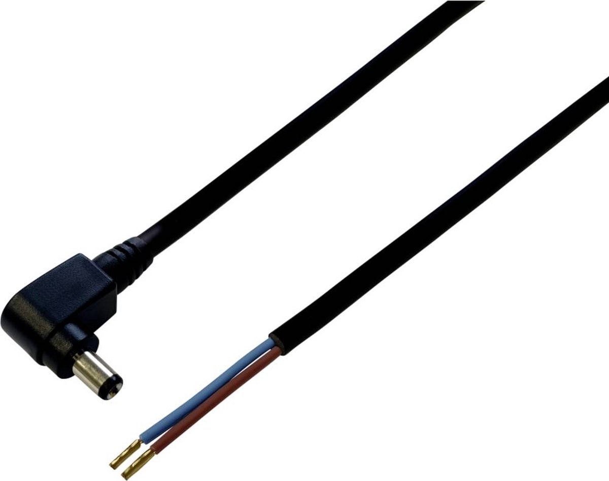 BKL Electronic DC-kabel DC-stiftdon - Öppen ände 5.5 mm 2.5 mm 2.00 m 1 st