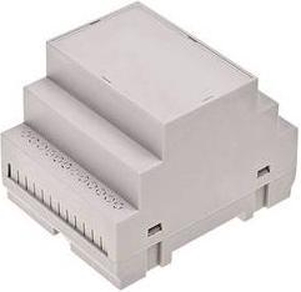 TRU COMPONENTS TC-7910880 DIN-skena hölje 70 x 90 x 65 ABS-V0 Grå 1 st