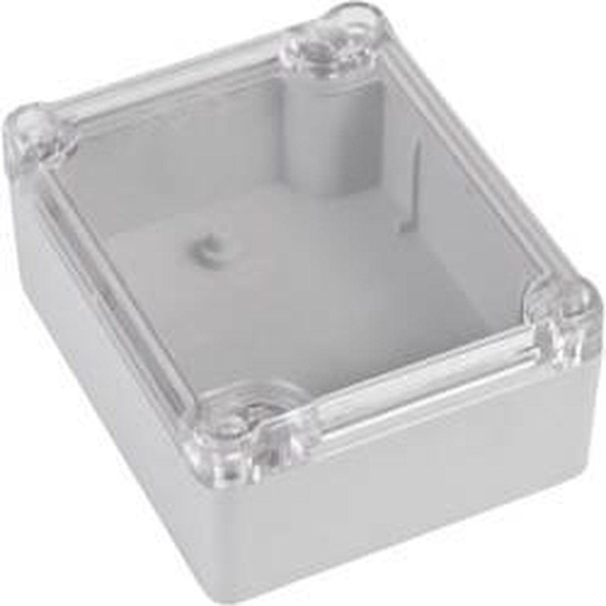TRU COMPONENTS TC-7910960 Universalhölje 89 x 75 x 41 ABS-PC Grå 1 st