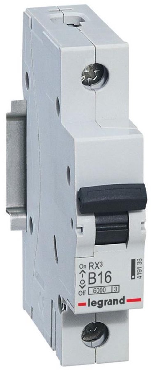 Legrand 419136 Automatsäkring 1-polig 16 A 230 V/AC, 400 V/AC