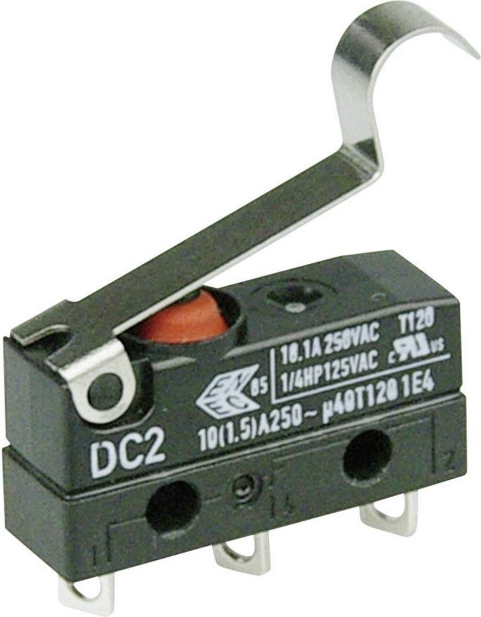 ZF DC2C-A1SC Mikro-switch DC2C-A1SC 250 V/AC 10 A 1x På/(På) IP67 momentan 1 st