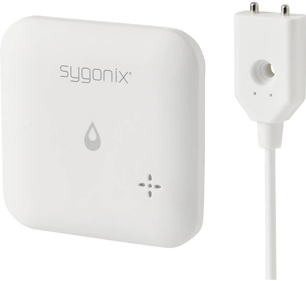 Sygonix SY-6735646 Vattendetektor Med app-styrning, med intern sensor, med extern sensor batteri