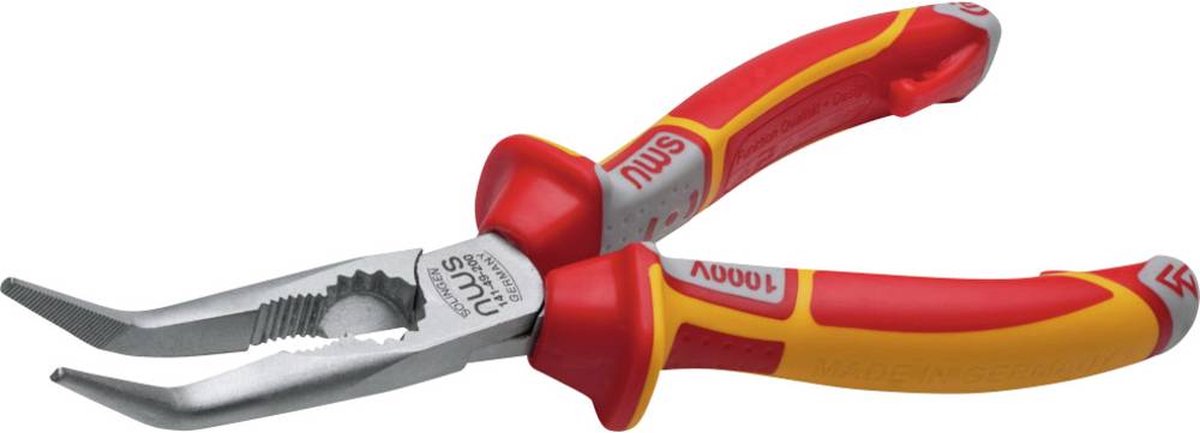 NWS 141-49-VDE-205 VDE Flat rundtång 205 mm
