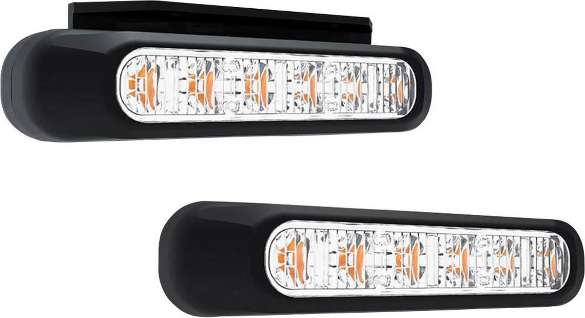 Fristom Framblixt / Gatustädare FT-200 LED 95200 12 V, 24 V, 36 V via bilens elsystem Montering Orange