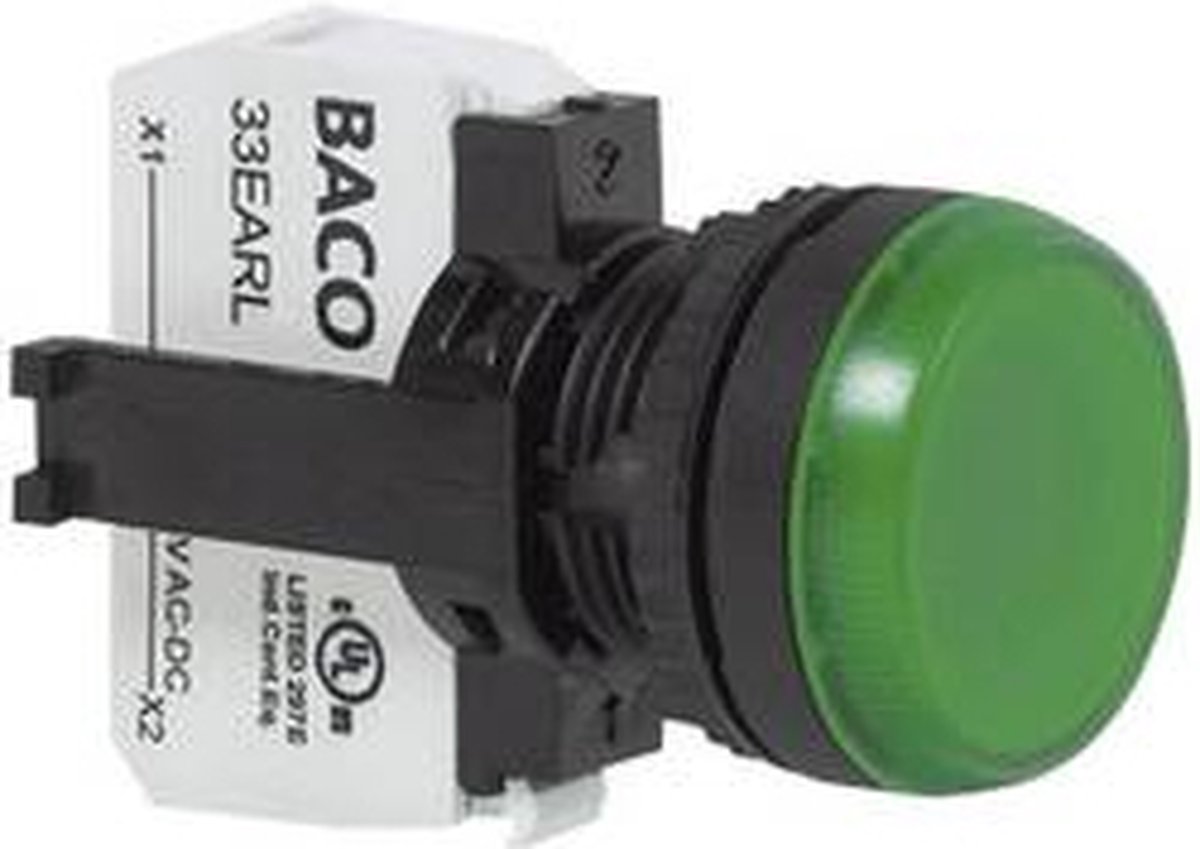 BACO L20SE20H Indikatorlampa med LED-element Grön 230 V/AC 1 st