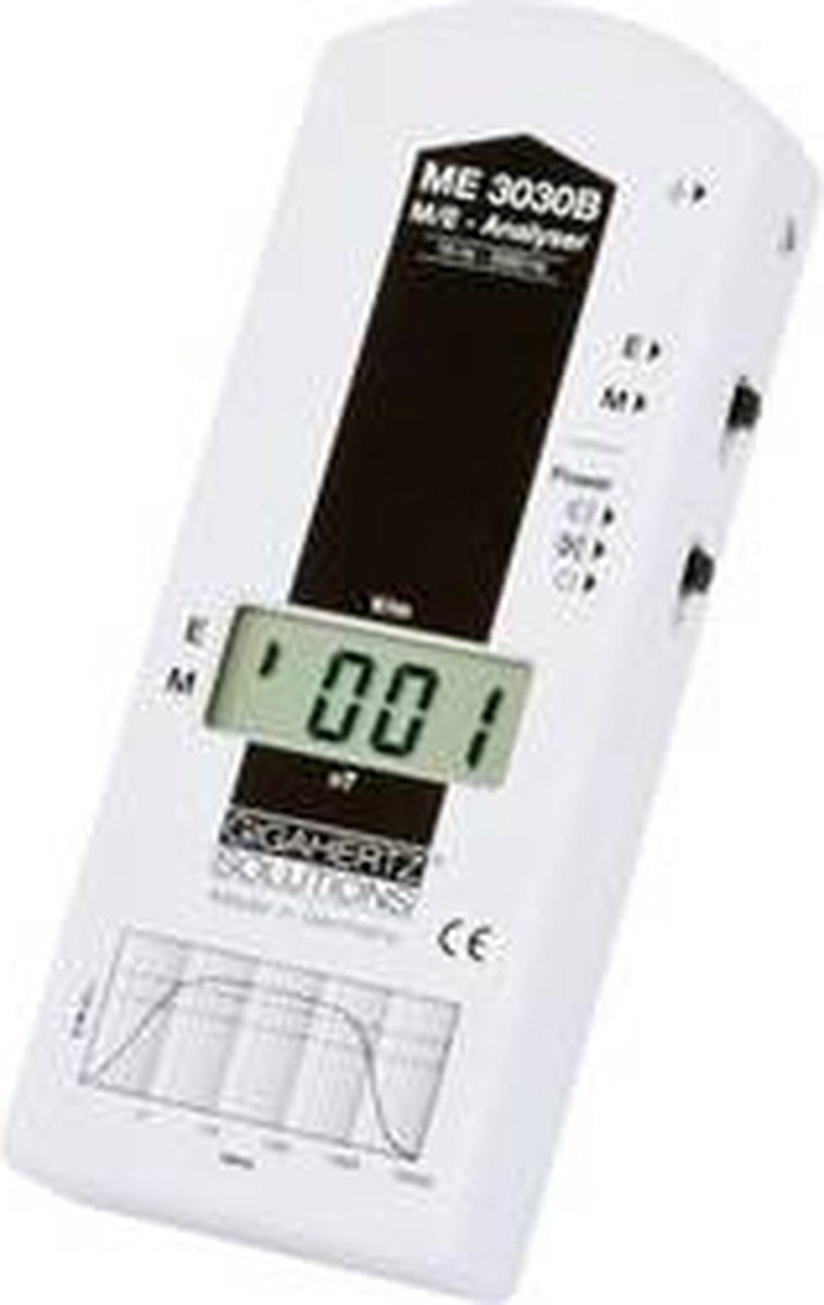 Gigahertz Solutions ME 3030B Lågfrekvent (NF) - elektrosmogmätare