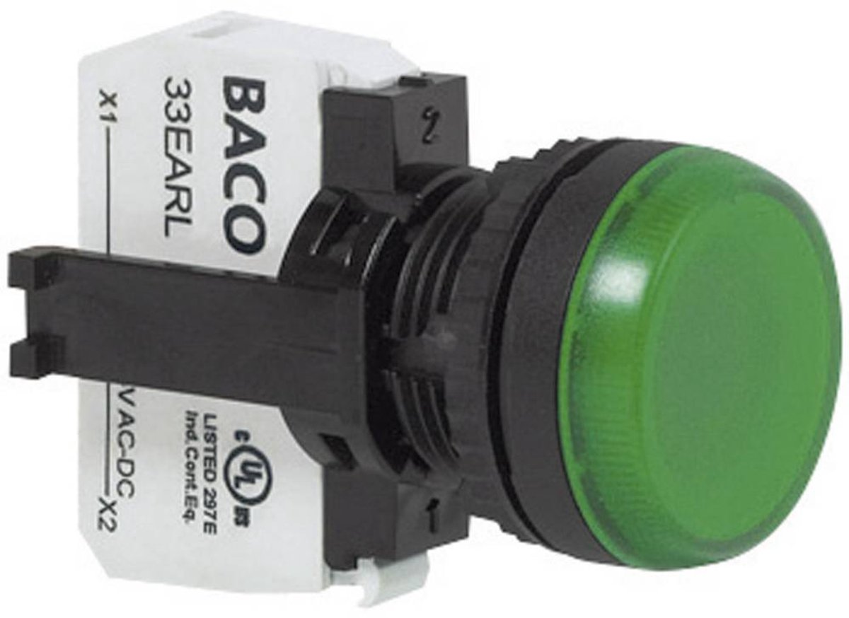 BACO L20SE60L Indikatorlampa med LED-element Blå 24 V/DC, 24 V/AC 1 st Piece
